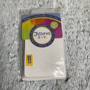 Girl White Pantyhose